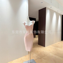 韩风蕾丝名媛收腰性感新款蕾丝裙绷带裙连衣裙