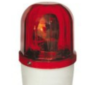 交流380v 声光一体红色警示灯 报警器用旋转灯爆闪灯
