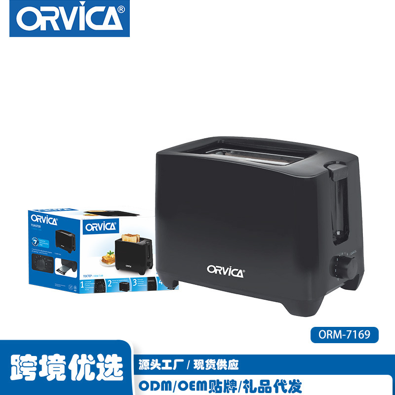 Orvica Cross-Border Toaster Multi-Function Toaster Toast Heating Machine Sandwich Machine Breakfast Machine