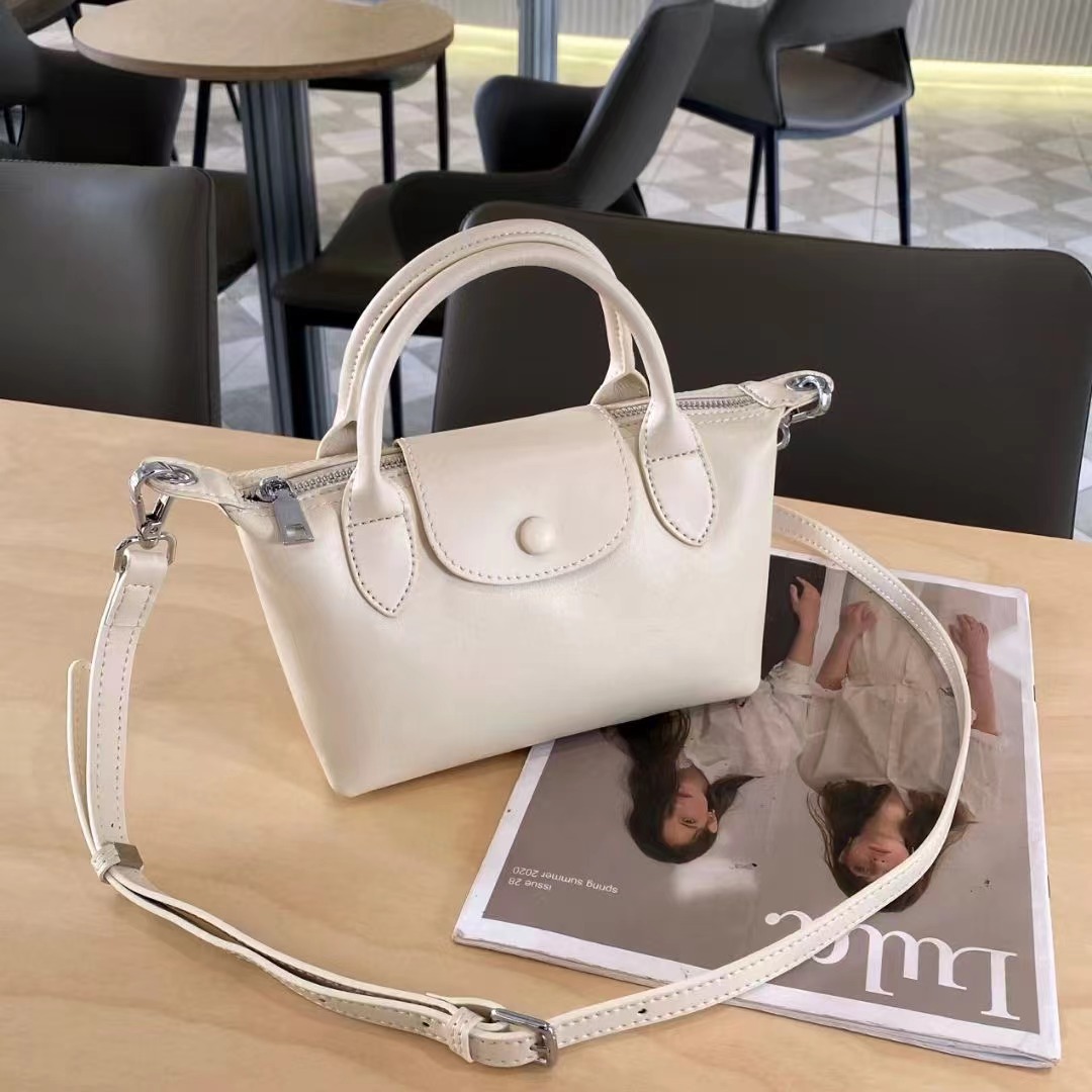 Bolsos femeninos 2024 nuevos bolsos femeninos de cuero de alta costura de moda 100 bolsos correccionales para viajeros de nicho bolsos portátiles