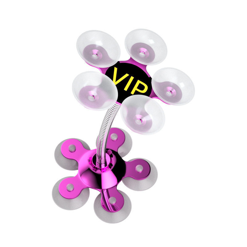 Soporte para teléfono móvil para automóvil, ventosa mágica, mano rápida, navegación portátil de girasol, soporte universal para teléfono móvil