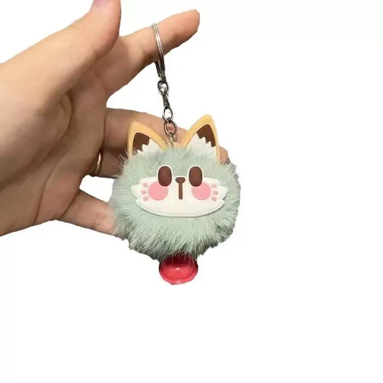 鈴招き猫ぬいぐるみペンダント車のキーホルダークリエイティブ学生寮カップルバッグイベントかわいい人形ギフト|undefined