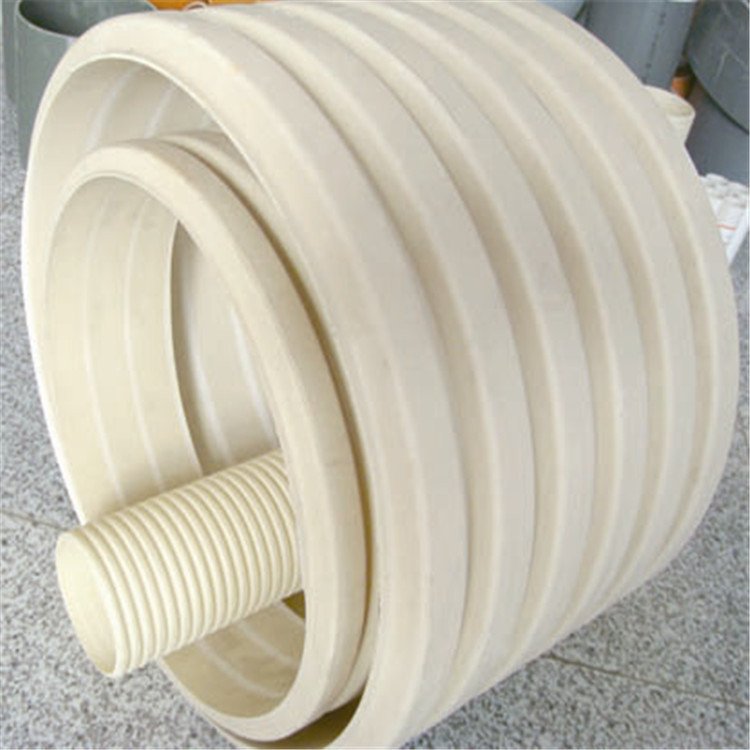 PVC-U双壁波纹管 PVC波纹管 硬聚乙烯双壁波纹管 PVC双壁波纹管