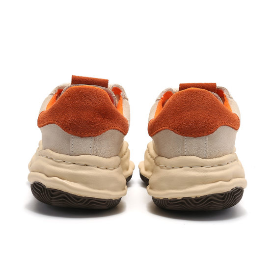 KaaiBook Sanyuan Kangyu Color Matching Shell Head Dissolving Shoes Niche Retro All-match Thick-soled Elevated Men's and Women's Board Shoes