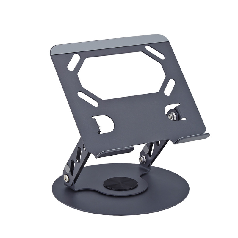 ng2510227 New Metal Laptop Stand Desktop, Suspended For Heat Dissipation, 360 Degrees°Rotates Can Be Freely Raised And Lowered On_voghion.com