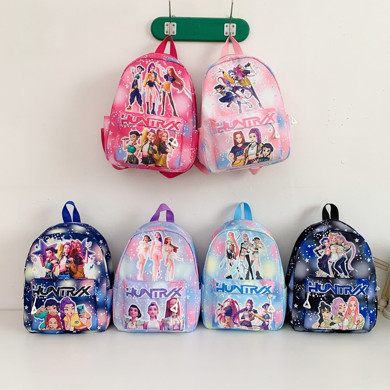 2026 New Cute Printed Kindergarten Backpack Cartoon Children's School Bag Fashionable Toddler Travel Student Bag