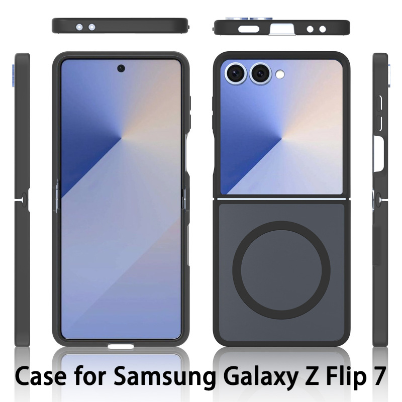 适用三星Z Fold 7左右折叠手机壳Z Flip 7肤感半透磨砂磁吸保护套|undefined