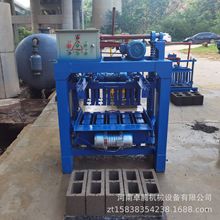 中小型垫块压砖机空心半自动免烧水泥制砖机模具配件空心砖砌块机