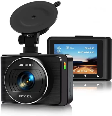 4K Dual-Recording Wifi Private Model Dual-Lens High-Definition Dash Cam with Multiple Languages and Dual Recording for Front and Rear, Universal Model (Driving recorder) - single-recording-with-wifi-4k