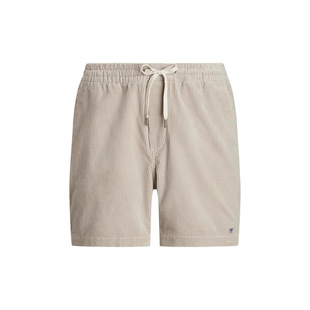RL Ruff Pony Mark Cotton Corduroy Five Couple Pants Embroidered Casual Summer Shorts Men's Loose Breathable