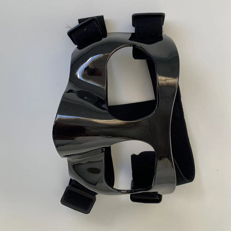 Máscara de baloncesto deportes de protección baloncesto anticolisión protección de la nariz máscara facial Equipo de Protección deportiva máscara de fútbol negro