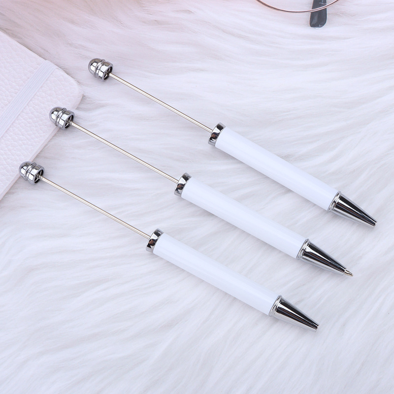 Printed Bead Pen DIY Bead Cute Pen Labubu Halloween Christmas Cartoon Pattern Ballpoint Pen