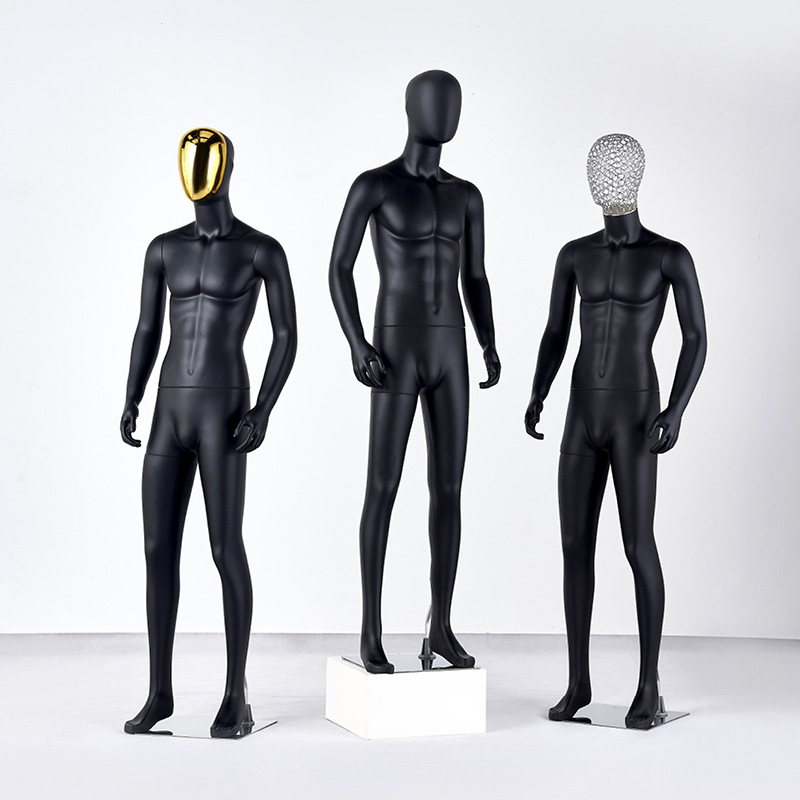 Clothing store mannequin props wholesale agency new full-body baked paint anti-shock dummy model display rack for window clothes 