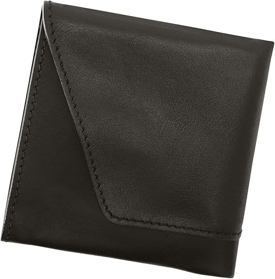 Amazon Japón Lotte Caibu billetera de cuero corta de tres plegados para hombres y mujeres billetera de cuero compacta multi-tarjeta