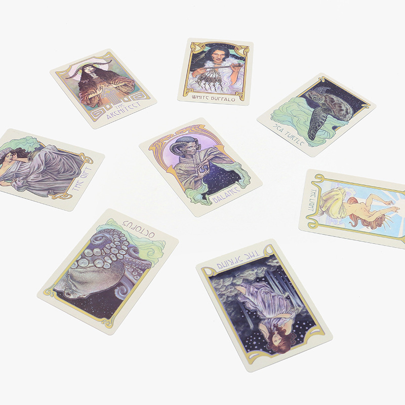 Dreamscape Oracle Tarot Cards Board Game For Parties And Games_voghion.com