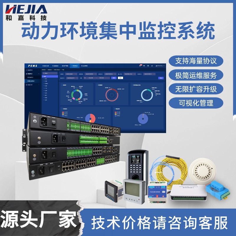 动力环境集中监控系统竖井隧道机房高速变电站动环监控
