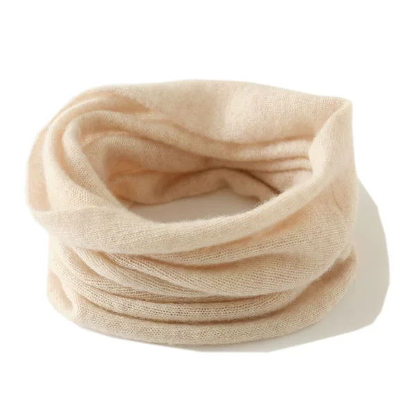 Cashmere Scarf Set Unisex Autumn and Winter Warm All-match Cashmere Pullover Knitted Warm Fake Collar Neck
