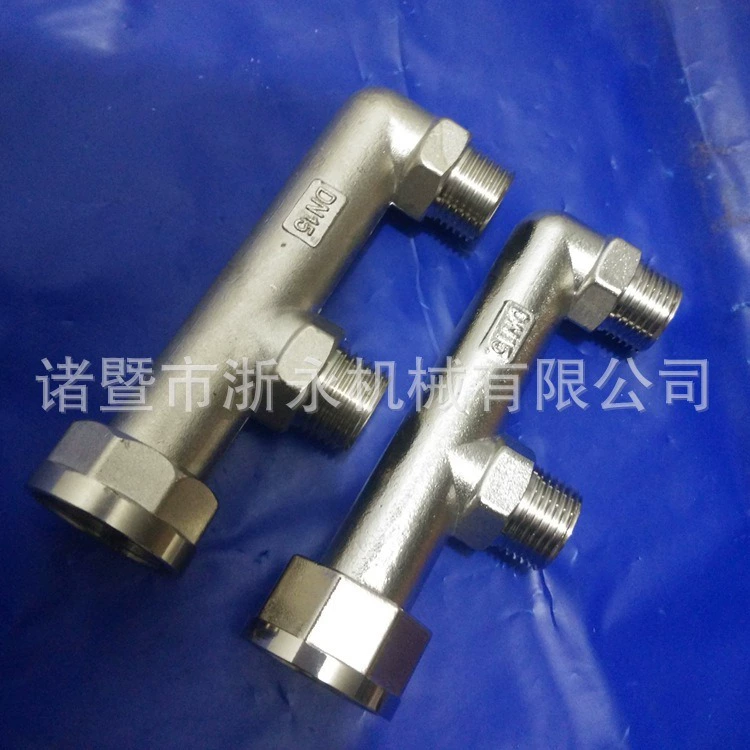 Аксессуары газа сплиттер газа соединителя газового счетчика тройника Ф газа фабрики сразу