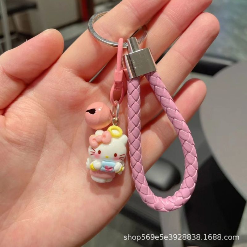 Creative Keychain Cute Angel Series Cartoon Girl Heart Student Schoolbag Pencil Bag Pendant Friends Girlfriend Gift Creative Keychain Cute Angel Series Cartoon Girl Heart Student Schoolbag Pencil Bag Pendant Friends Girlfriend Gift