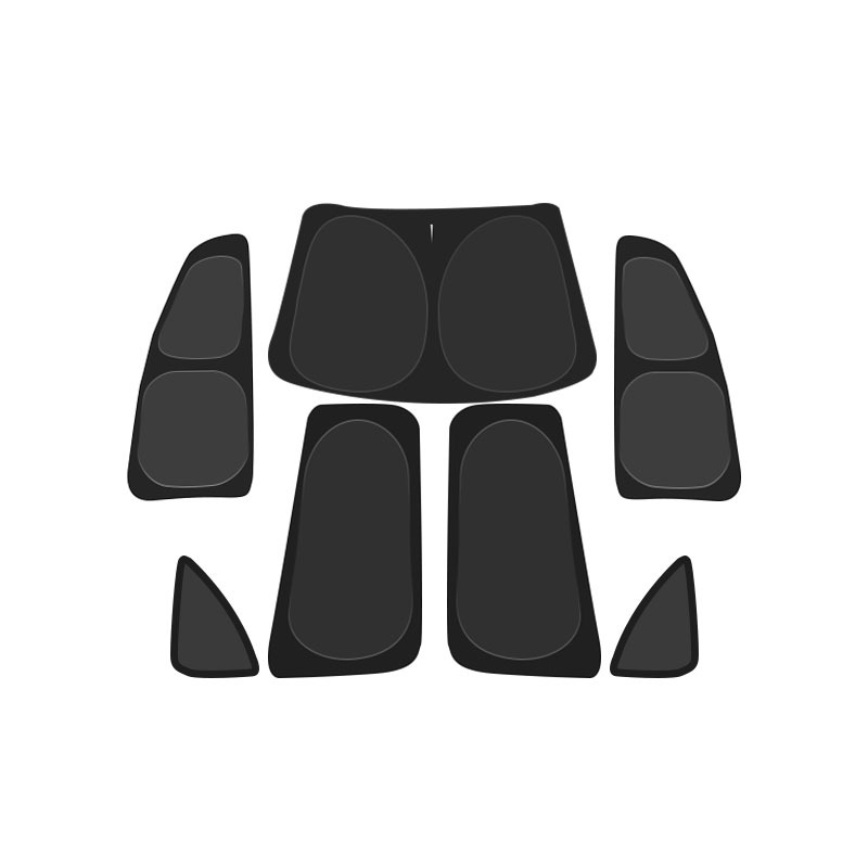 테슬라 사이버 트럭 사이버 개인 정보 보호 커튼 옆 창 불투명 한 차양 캠핑 방지 유물에 적합