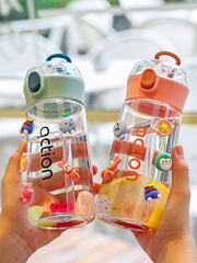 水杯女吸管杯子夏季產婦孕婦夏天便攜兒童大容量高顏值2021新款男