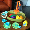 Children's family electric realistic kitchen, fruit set