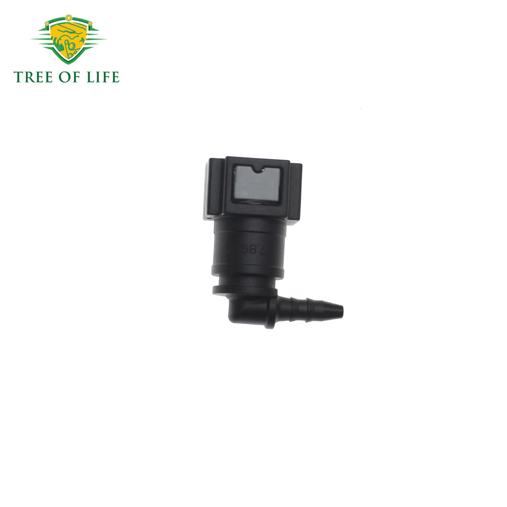 ID3 7.89 90-degree car fuel line quick connector hose fitting nylon oil pipe quick connect and quick release