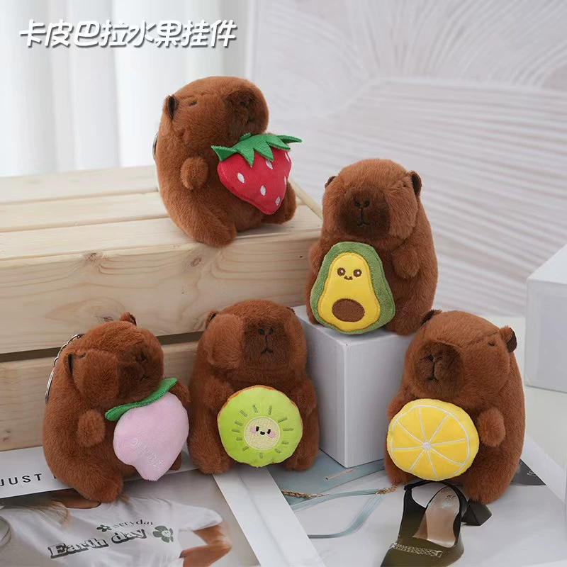 Плюшевая игрушка, подвеска, кукла, брелок, кольца