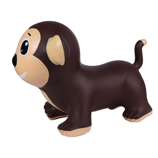 Jumping little monkey thickened children's creative decompression cute children's growth inflatable toys rocking small toys