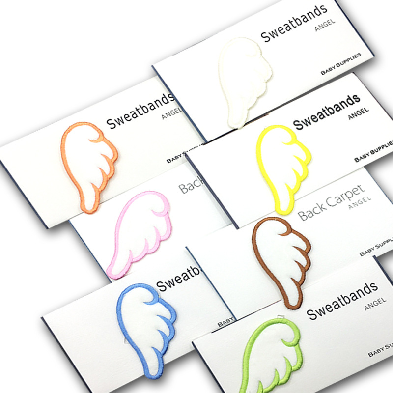 厂家直销四层纱布天使吸汗巾儿童隔汗巾宝宝纯棉垫背巾春夏