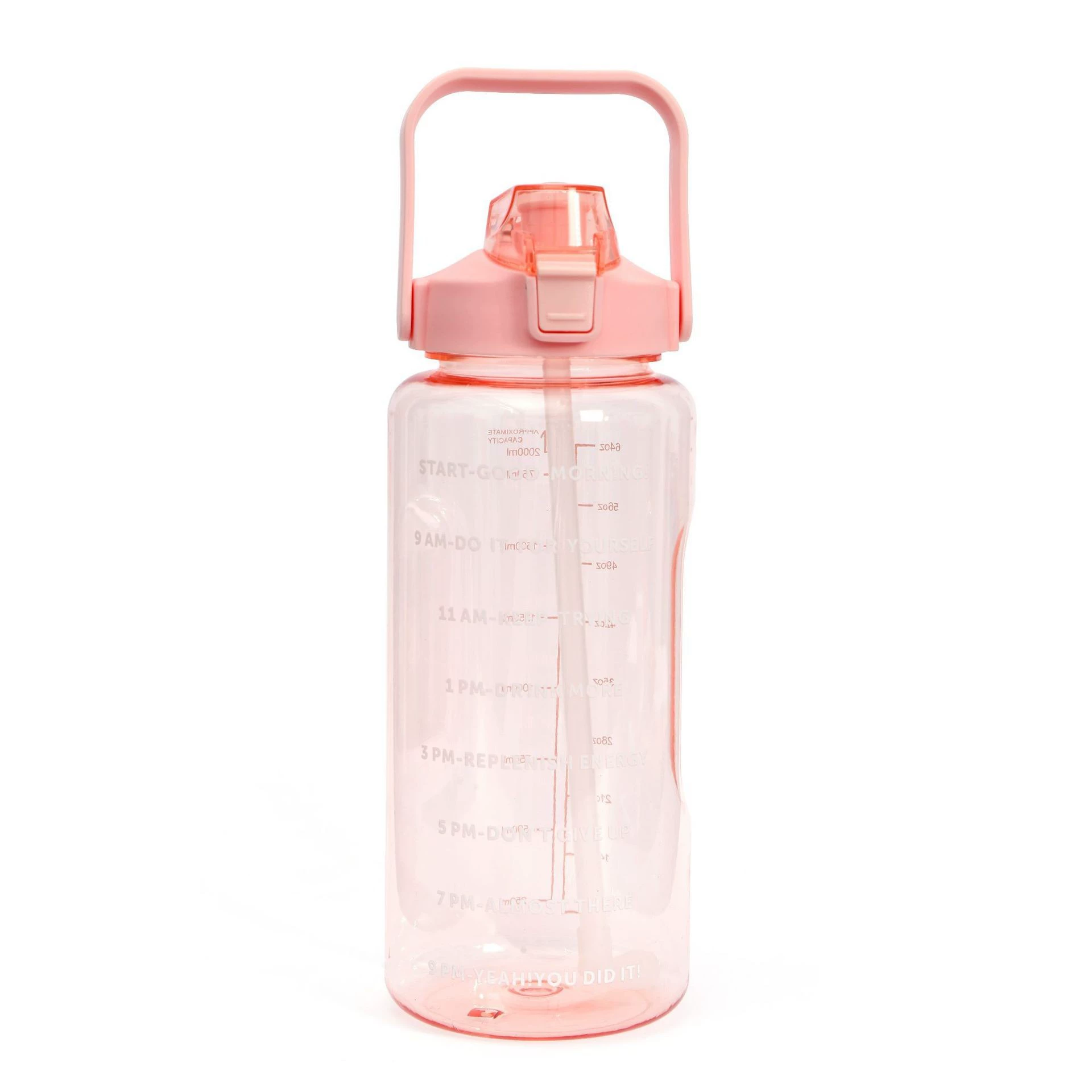 Plastic space travel sports bottle