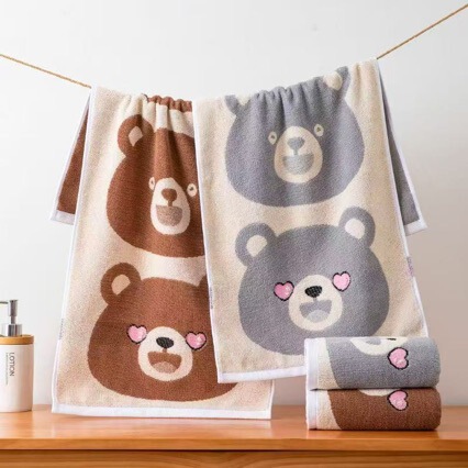 Pure Cotton Towel High Quality Commercial Super Cotton Face Wash Towel Thickened Labor Protection Supplies for Student Unit Welfare