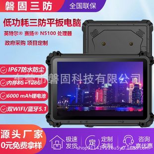 Outdoor Inspection Industrial-Grade Handheld Rugged Tablet 8/ 10inch Waterproof, Drop-Proof, Low-Power Celeron Cpu