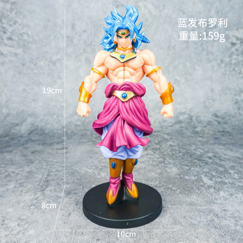 ドラゴンボール家族ポートレート悟空カカロットフィギュアサイヤ人ベジータスーパーブルー人形周辺誕生日ギフト|undefined