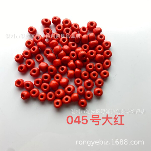 DIY porcelain rice beads cross stitching rice bead glass rice beads…