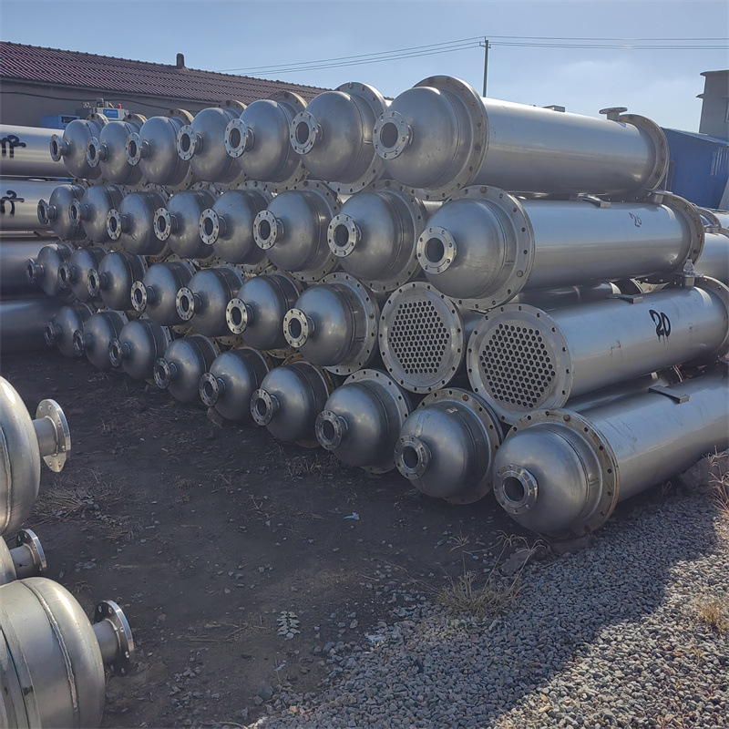 二手不锈钢冷却设备 列管式换热设备 二手60平方冷却设备