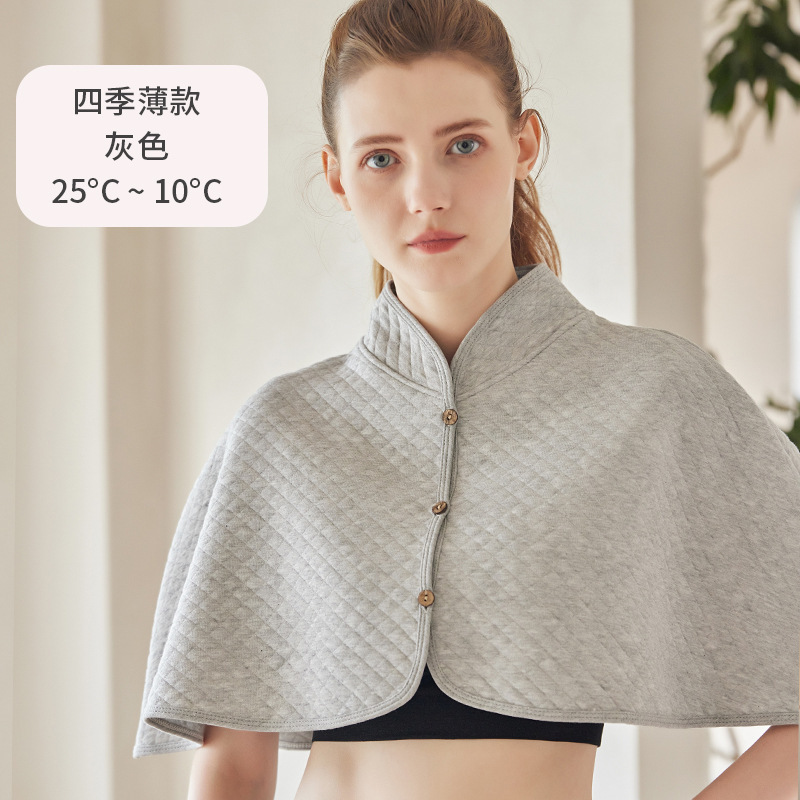 秋冬ベルベット保温肩保護宝母は月子ストールに座って産後授乳綿マント保護肩首防寒肩|undefined