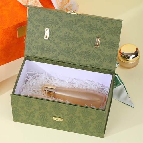 High-end Retro Green Christmas Handbag Gift Box Valentine's Day Gift Box Wedding Favors Box Wedding Candy Box Wholesale