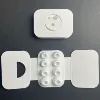 Combination [one pair of XS/S/M/L] Applicable to AirPods Pro1/2 generation white replacement earbuds-pressure relief version