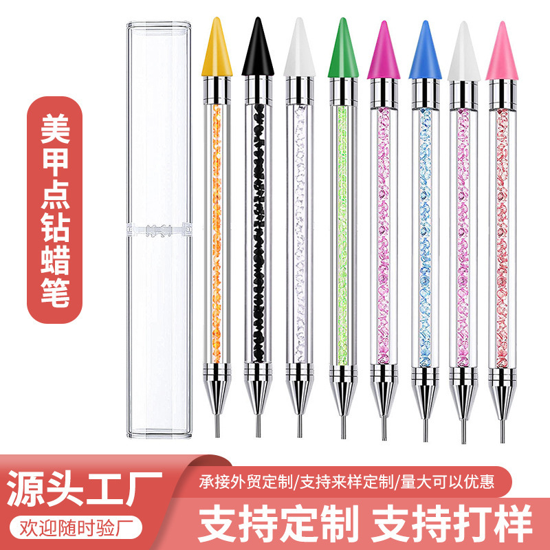 Acrylic double-sided manicure tools set for manicure for nails
