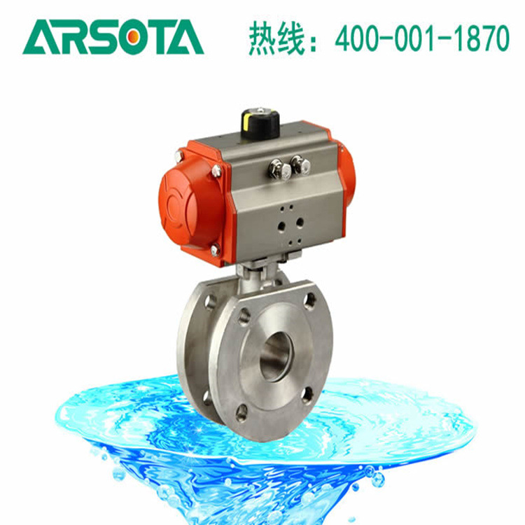 Q671F气动超薄型球阀 气动意式球阀 不锈钢球阀 对夹球阀