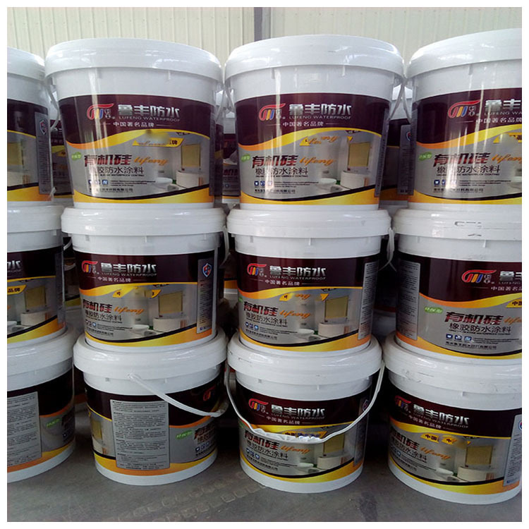 利丰牌 有机硅橡胶防水涂料  可外露 抗氧化 金属屋面防水涂料