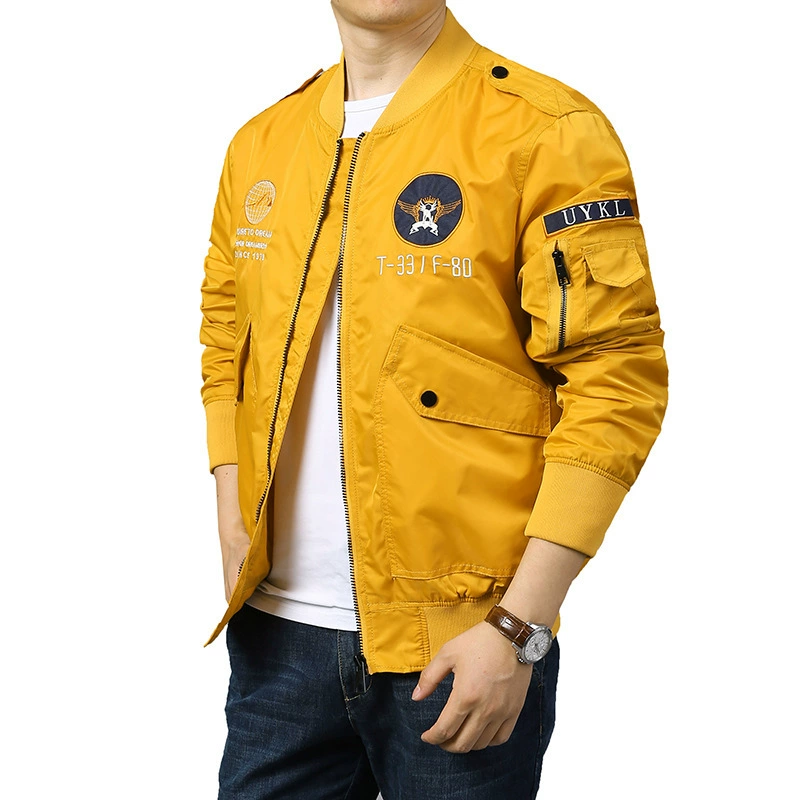 2023 трансграничная весна и осень, Новая рабочая одежда с несколькими карманами, летная куртка MA1, мужское Свободное пальто больших размеров 9855