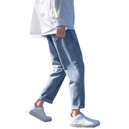 Autumn Men's Straight Leg Loose Summer Thin Version Korean Style Trendy Versatile Pants Men's Casual Long Pants