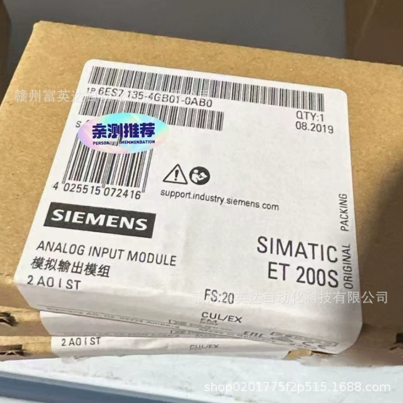 Совершенно новый 6ES7135-4GB01-0AB0 в наличии, сделаны физические фотографии, цена договорная.