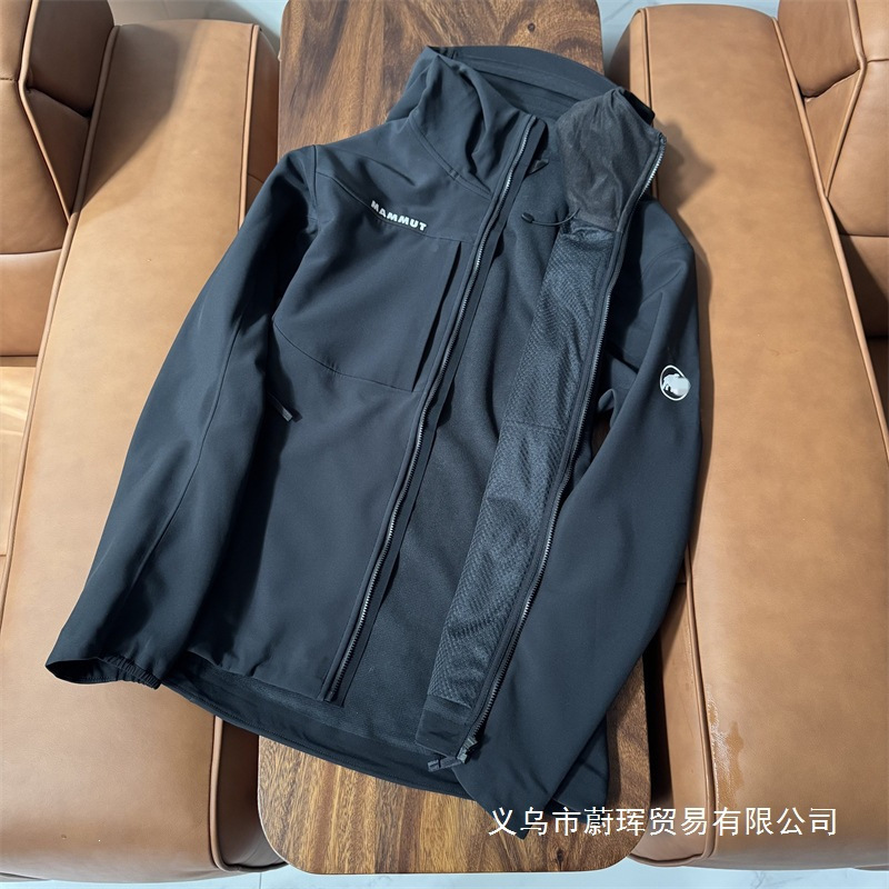 Gama Mmx Fully Rubberized Softshell Jacket Men's Casual Fleece Windproof Large Size Jacket Wholesale