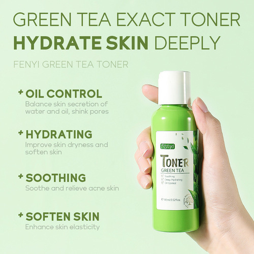 FENYI Toner Fenyi Green Tea Toner 100ml Moisturizing Moisturizing Water Skin Care Products Manufacturer