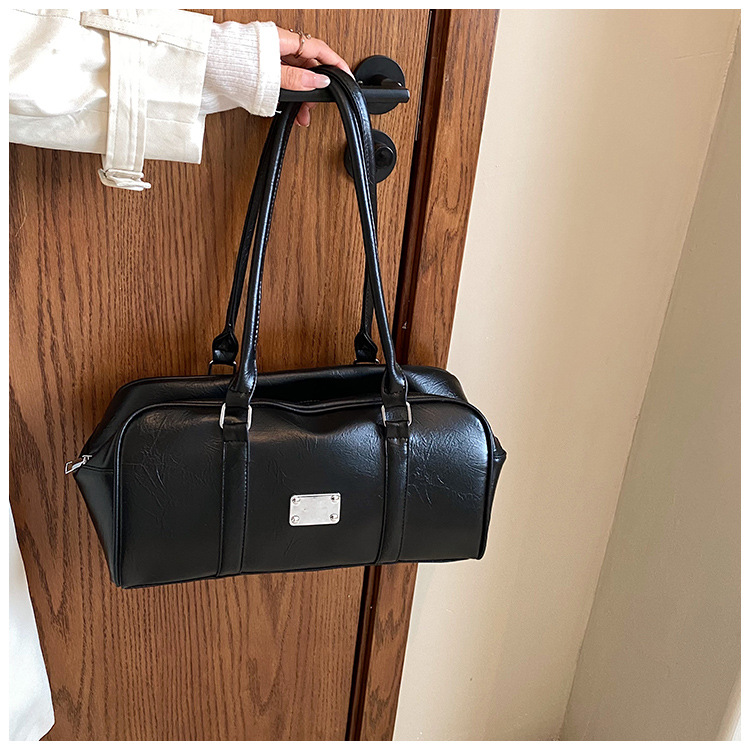 Borsa dal design di nicchia francese per la nuova borsa tote portatile ad alta capacità 2023 da donna, borsa a tracolla per il fitness da pendolarismo_voghion.com