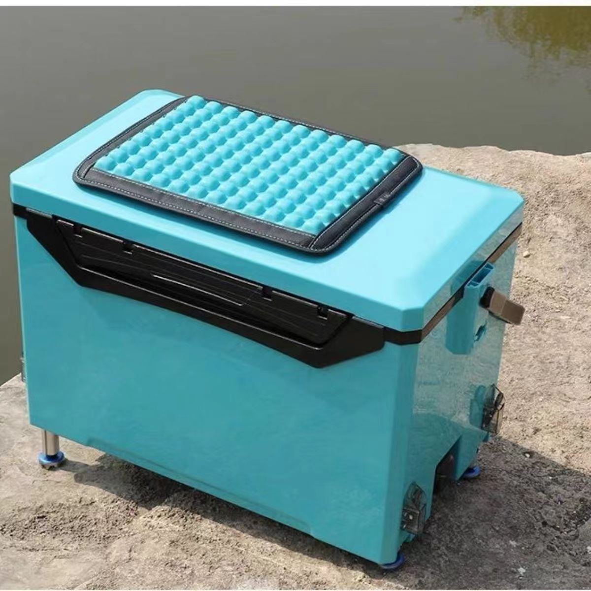 四季可用釣箱坐墊防屁股痛乳膠硅膠凝膠小饅頭釣魚座墊墊子防水