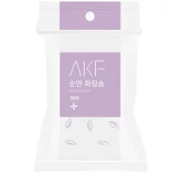 AKF Косметическое средство для снятия макияжа из хлопка Ватный диск для лица Нежное не раздражающее женское лицо и мужские глаза и губы Чистое хлопковое средство для снятия макияжа Густое